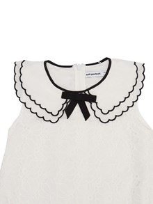 Self-Portrait Kids Chiffon dress