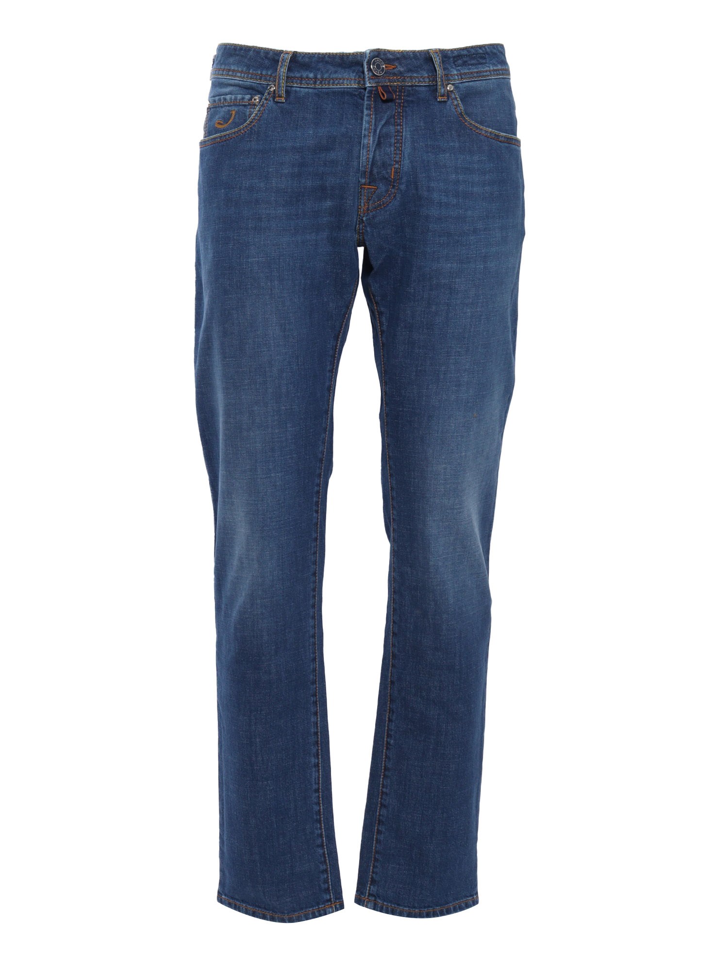 Jacob Cohen Stretch Jeans In Blue
