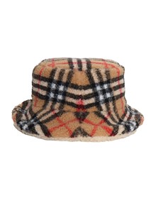 Burberry Vintage Check shearling hat