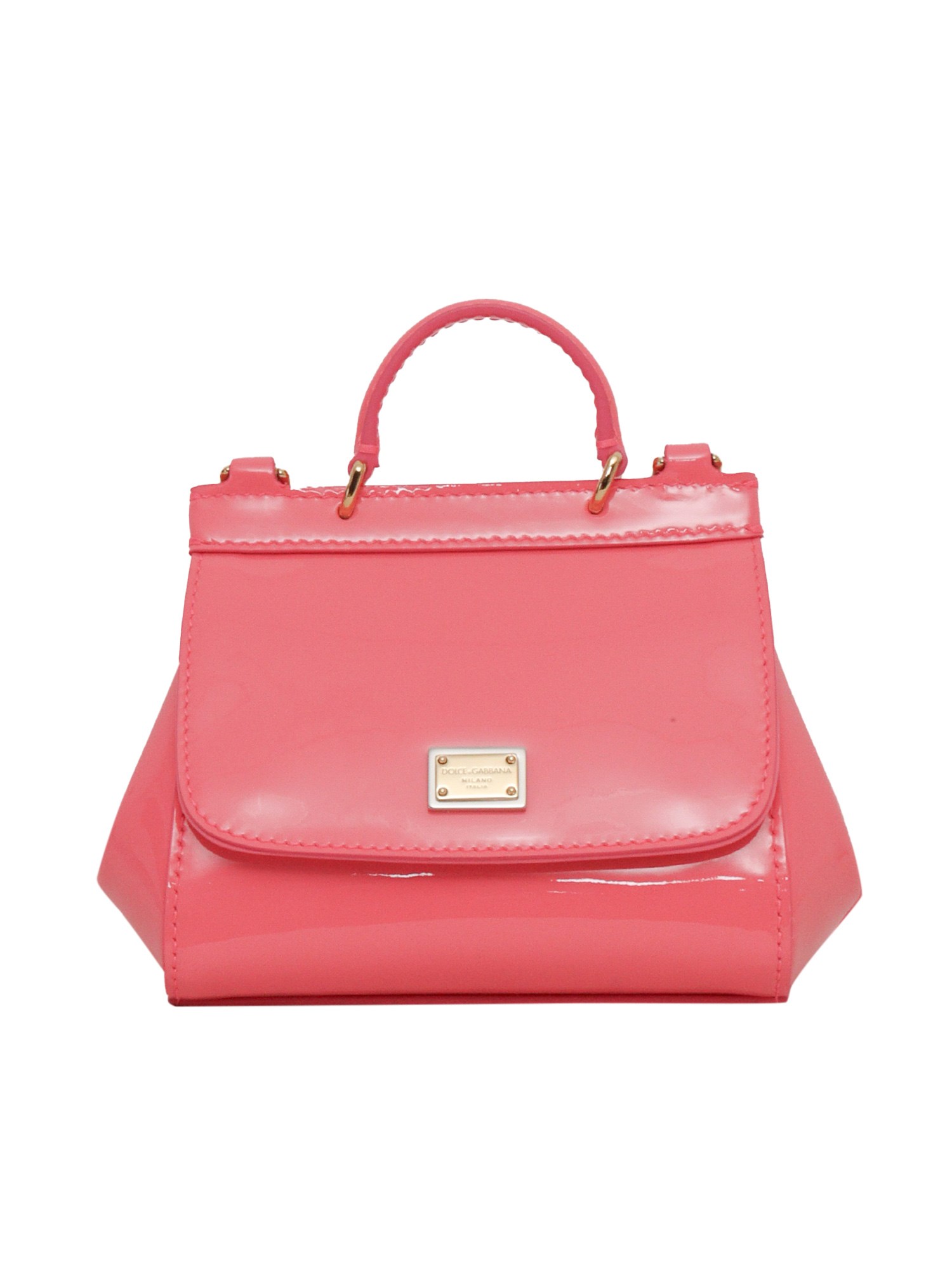 Dolce & Gabbana Junior Pink D&g Leather Bag