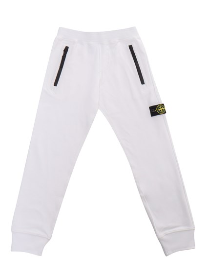 Stone Island Pantaloni jogging bianchi