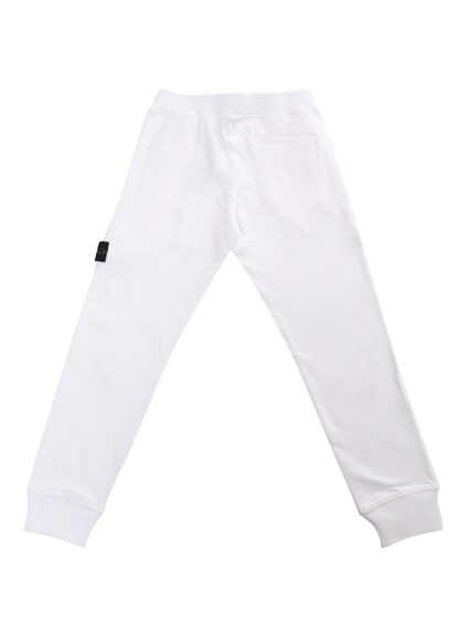 Stone Island Pantaloni jogging bianchi