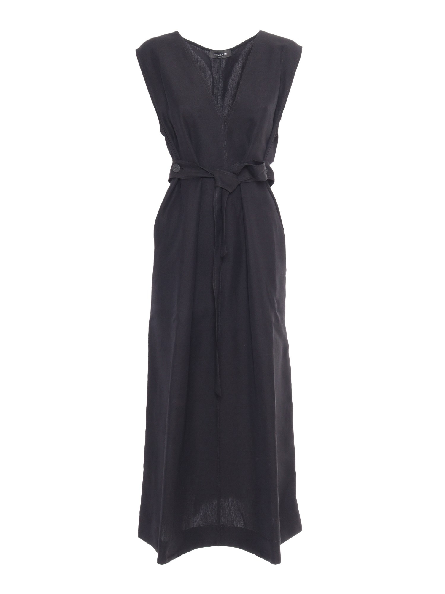 Shop Fabiana Filippi Black Dress