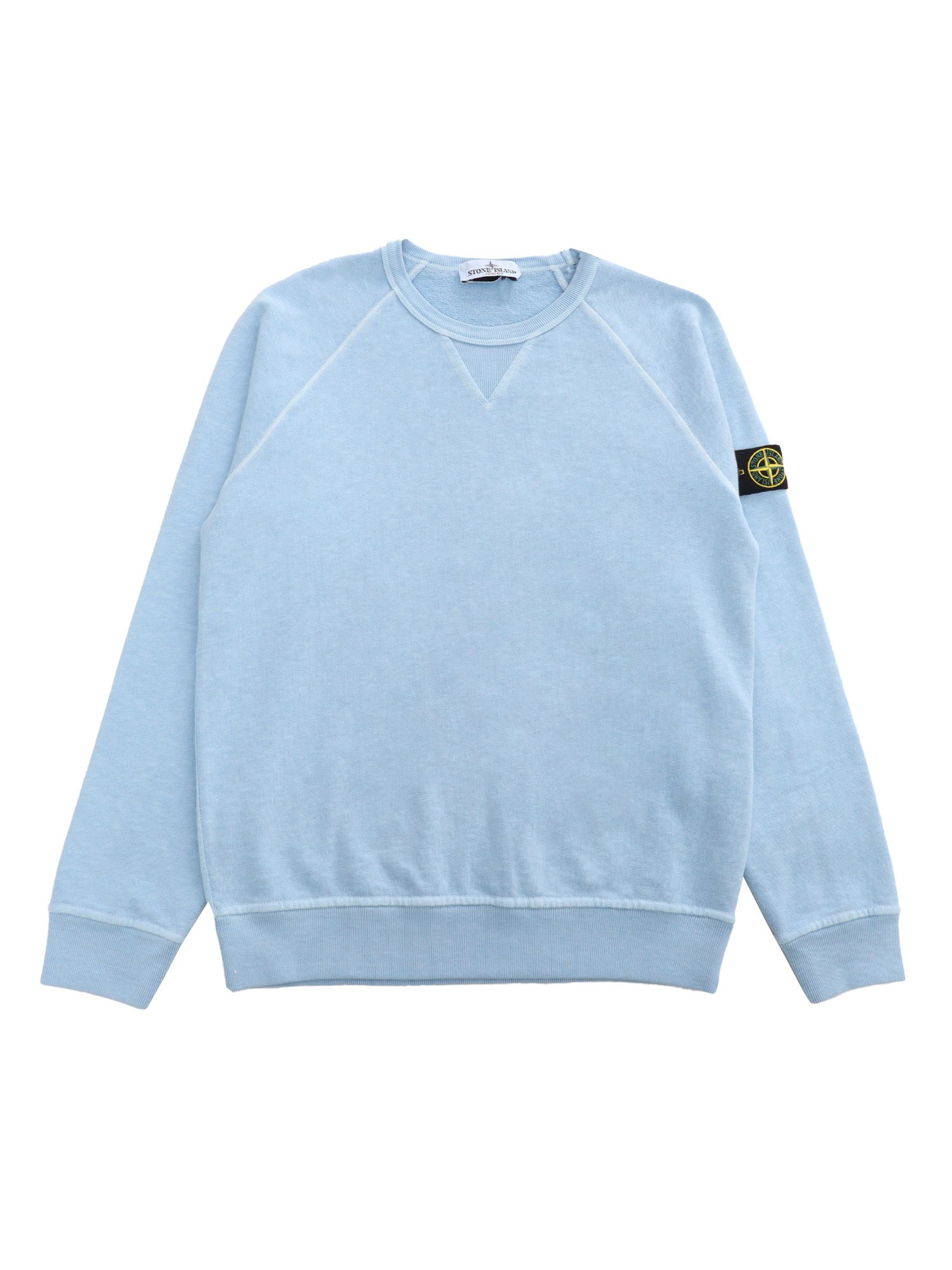 Stone Island Light Blue Sweatshirt