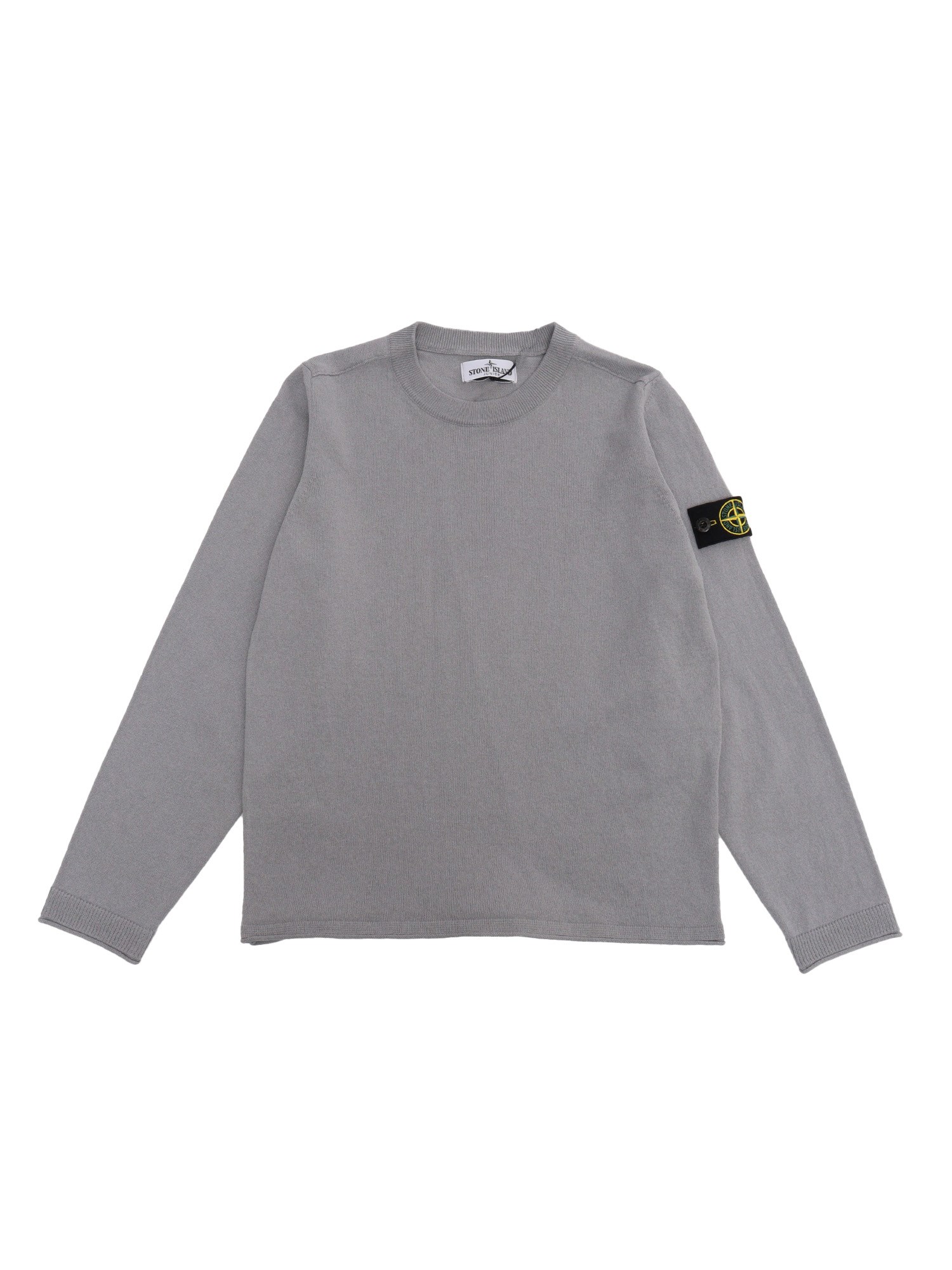 Stone Island Grey Sweater In Gray