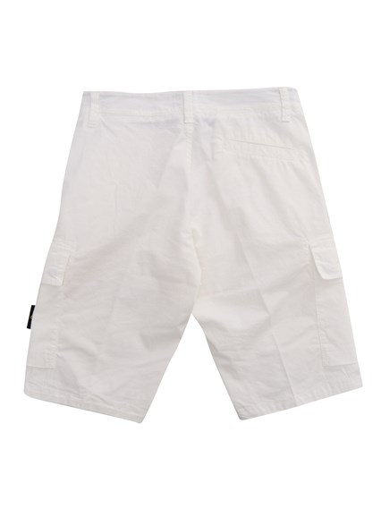 Stone Island White Bermuda shorts