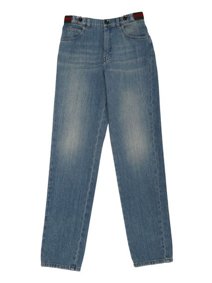 GUCCI KIDS GG straight jeans