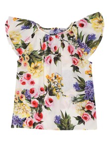 Dolce & Gabbana Junior D&G floral print t-shirt