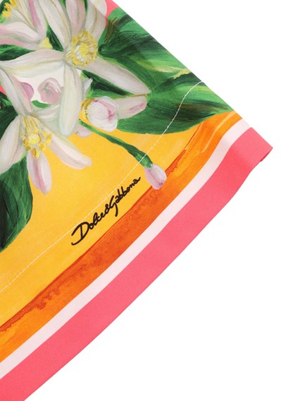 Dolce & Gabbana Junior Pantalone con stampa limoni
