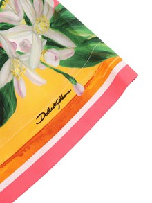 Dolce & Gabbana Junior Pantalone con stampa limoni