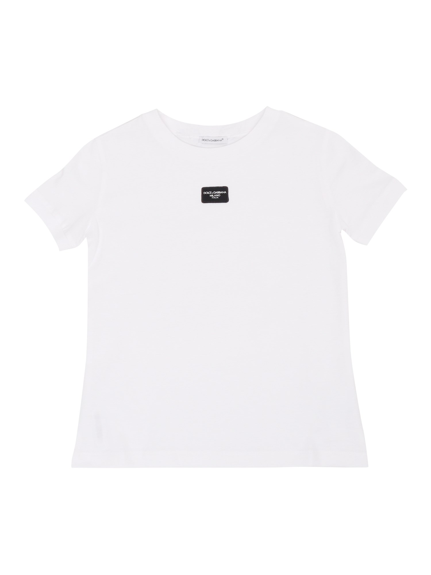 Dolce & Gabbana Junior Crop-top T-shirt In White