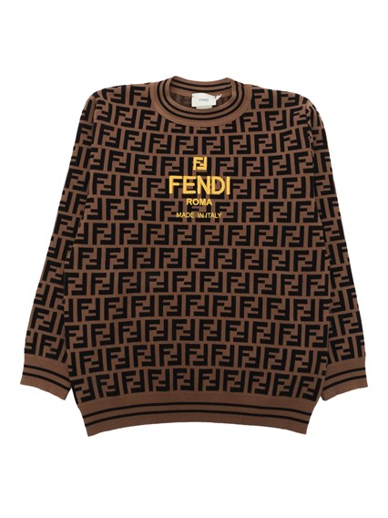 Fendi Jr PULLOVER FF KNIT