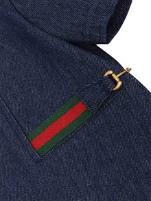 GUCCI KIDS Denim GG dress