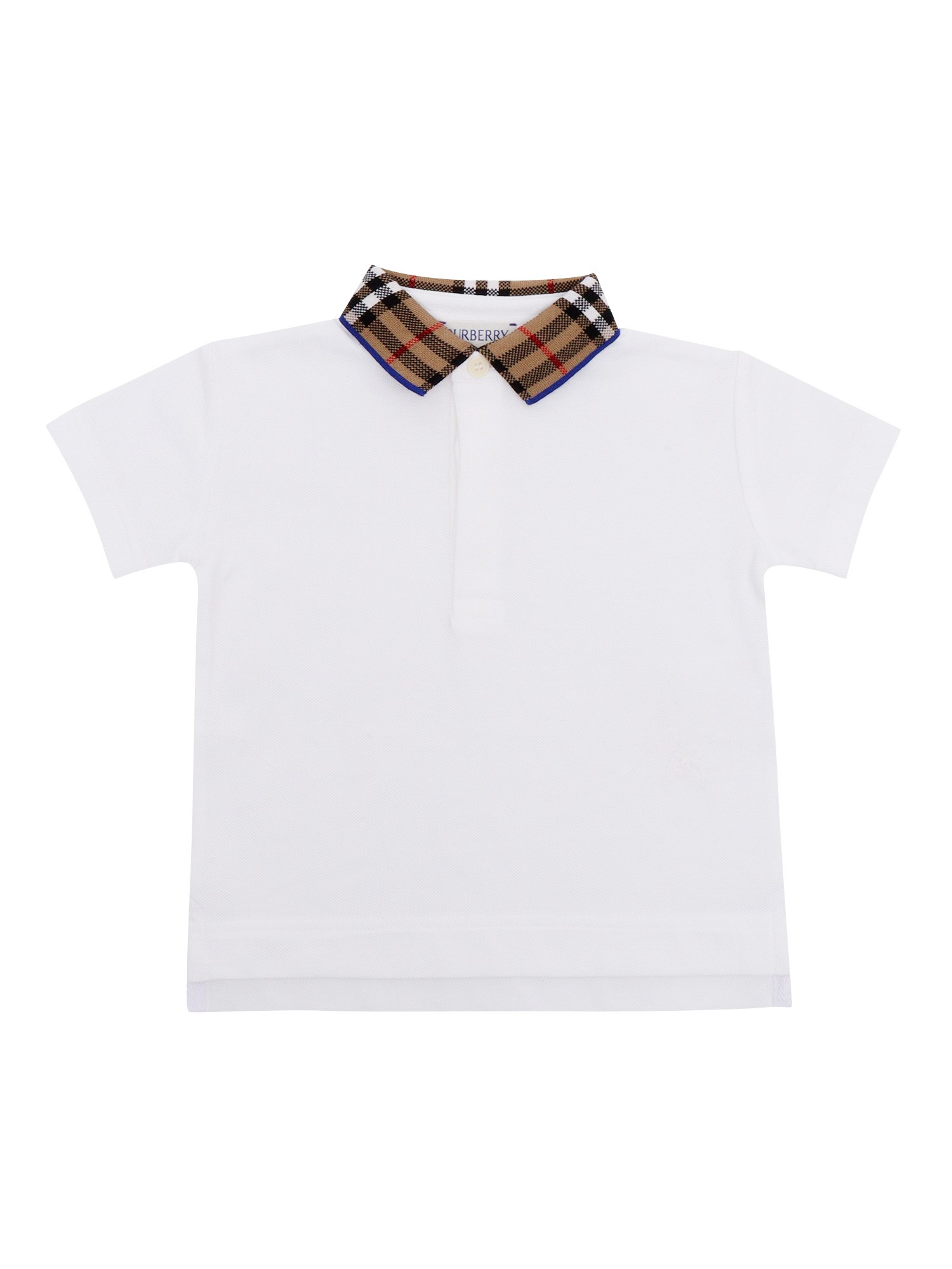 Burberry Polo T-shirt In White
