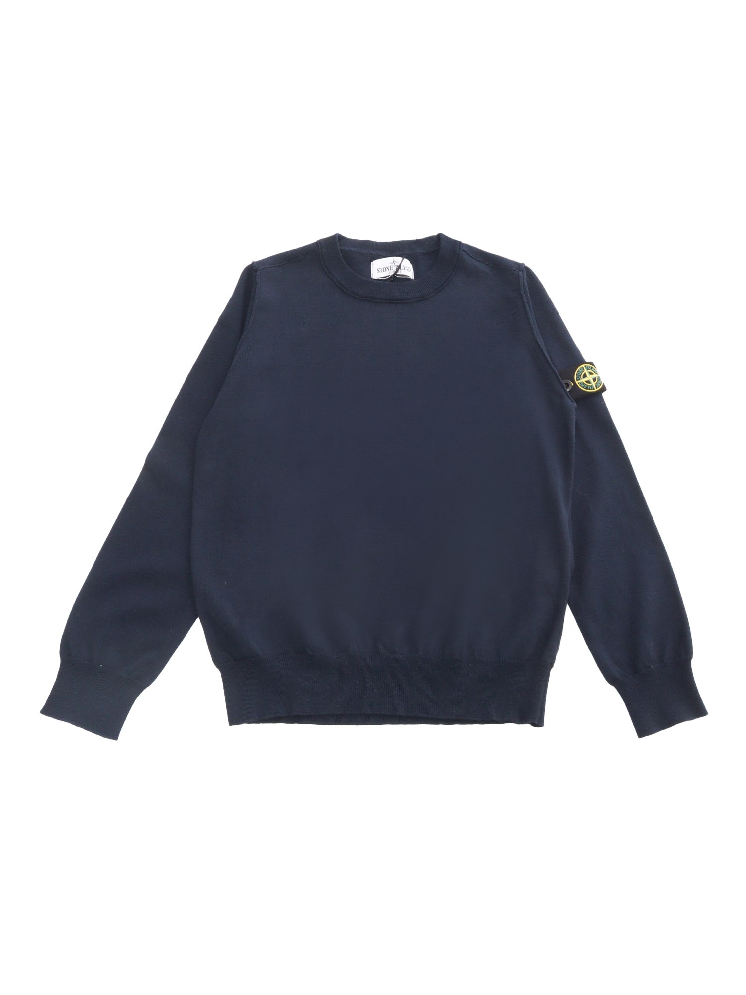 Stone Island Blue Sweatshirt With Logo