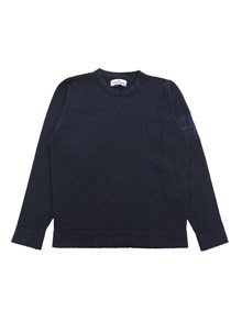 Stone Island Blue sweater with logo