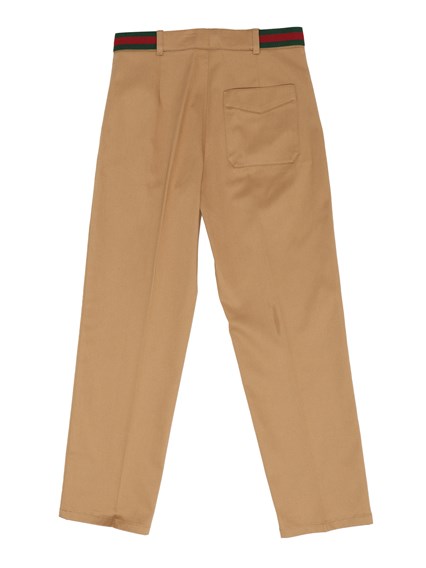 GUCCI KIDS Pantaloni cammello