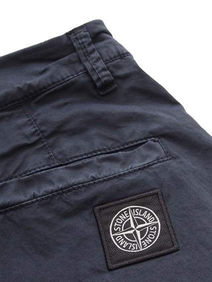 Stone Island Blue straight leg trousers