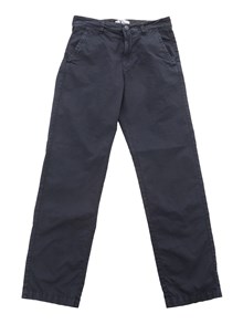 Stone Island Blue straight leg trousers