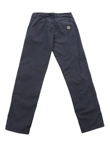 Stone Island Blue straight leg trousers