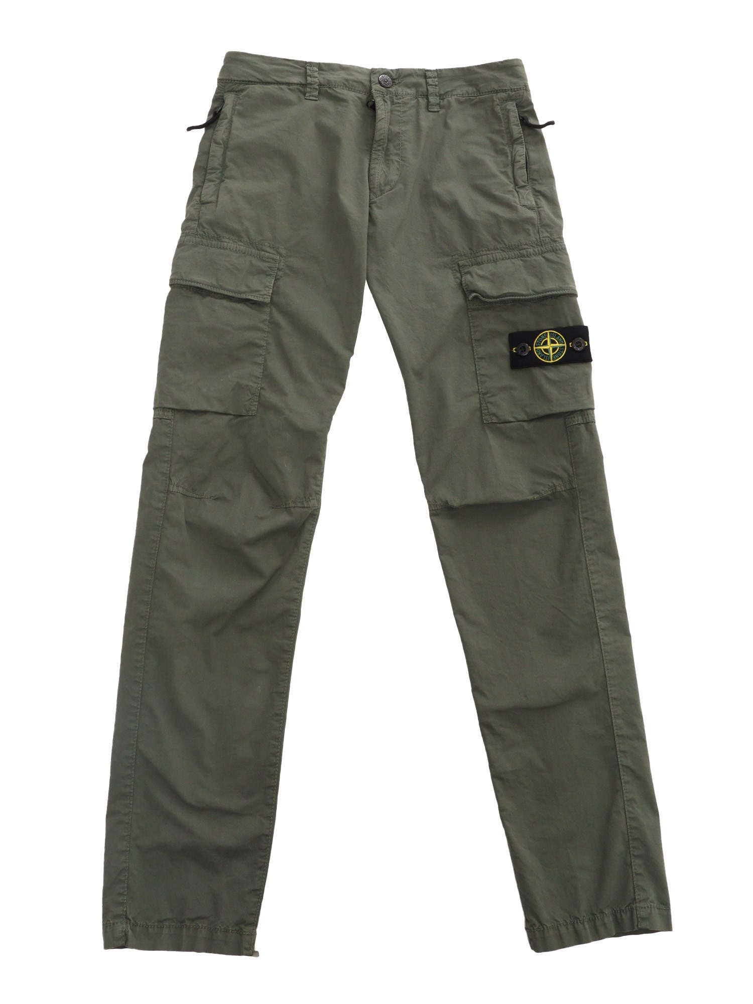 Stone Island Green Military Trousers