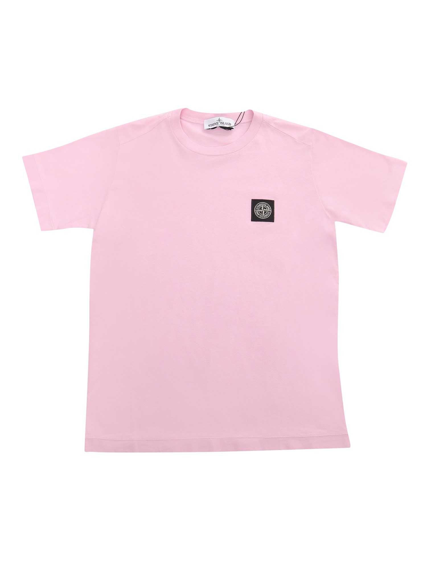 Stone Island Pink T-shirt With Logo