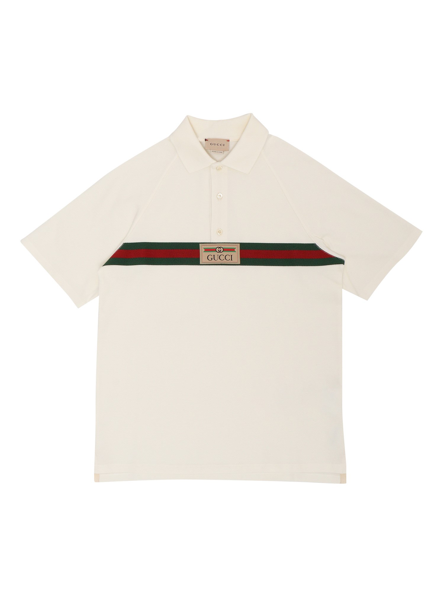 Gucci Gg Polo T-shirt In White