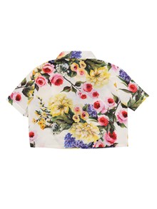 Dolce & Gabbana Junior Floral D&G shirt