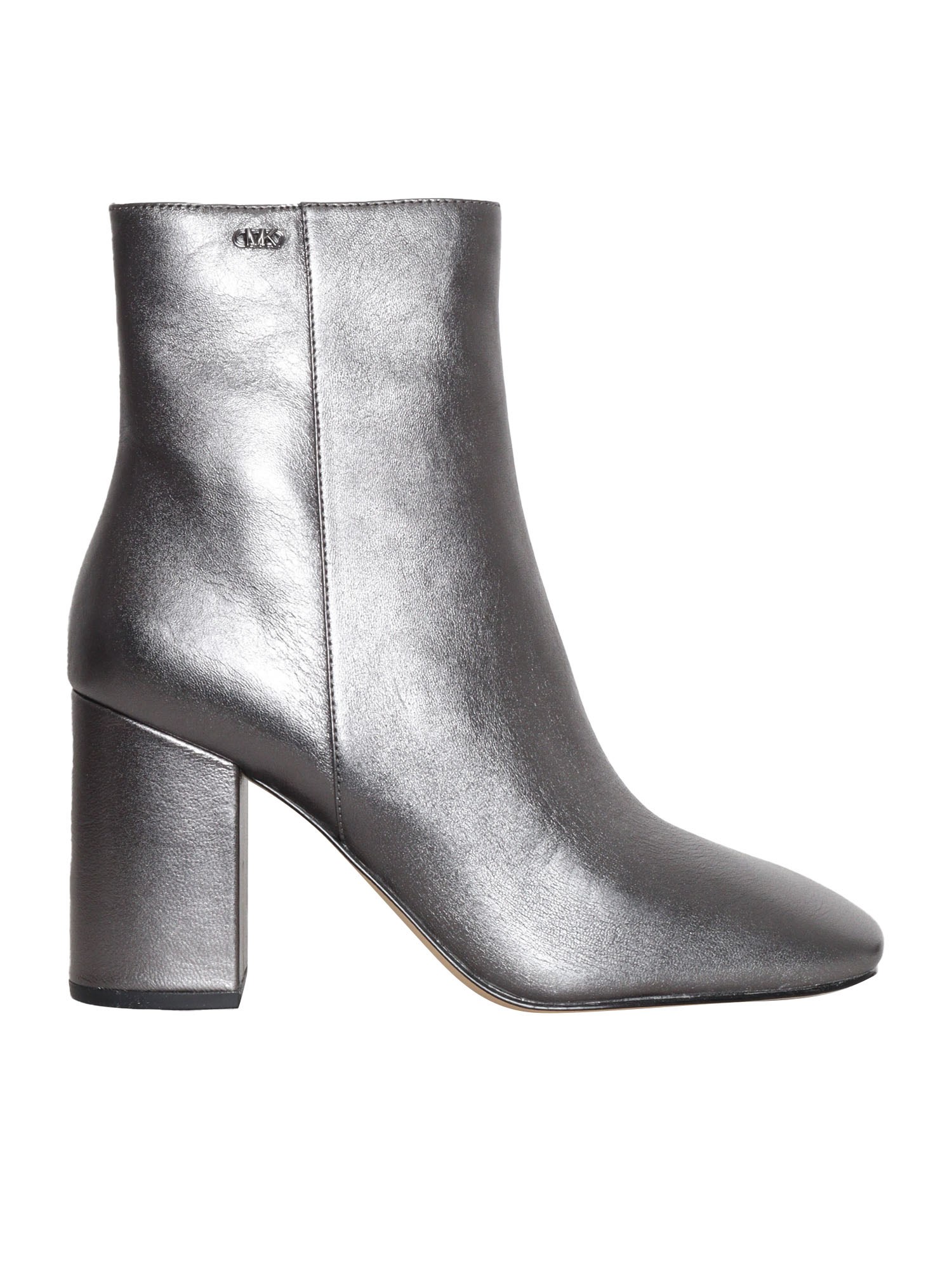 Shop Michael Kors Perla Flex Ankle Boot In Gray