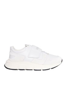 Versace White leather sneakers