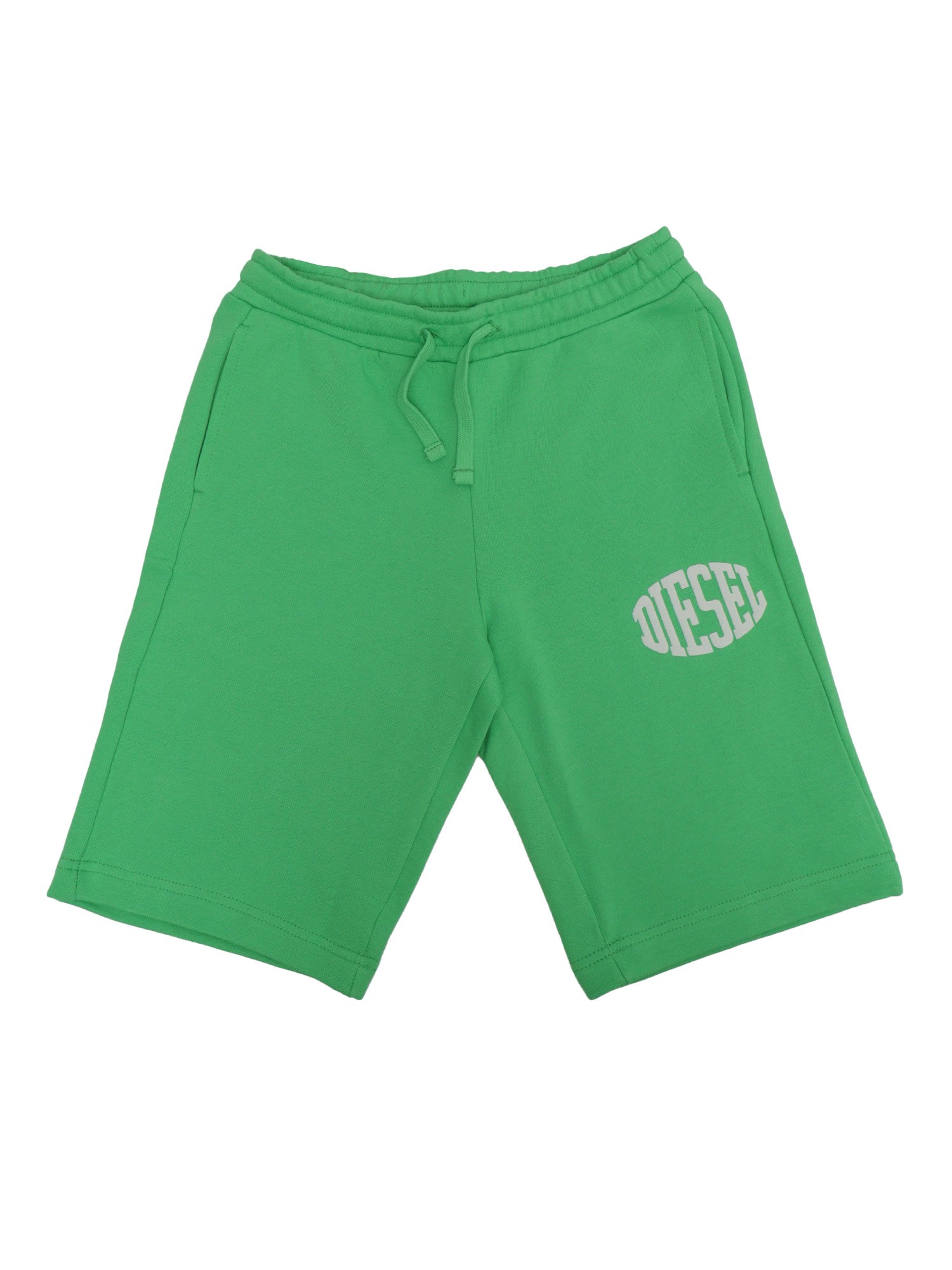 Diesel Green Fleece Shorts