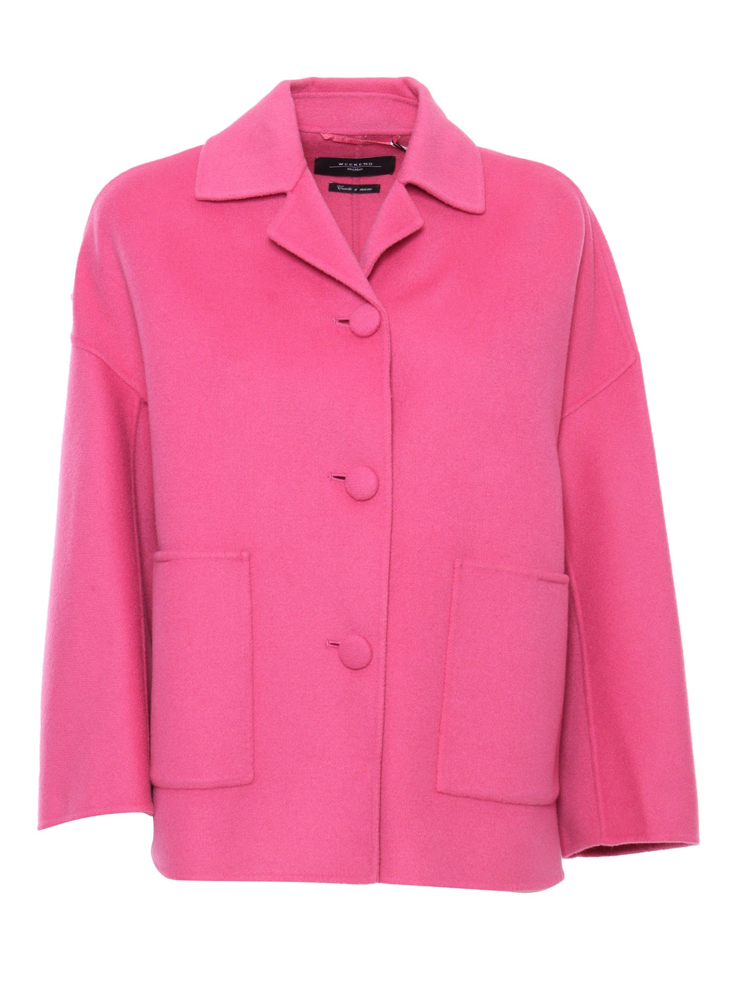 Max Mara Pink Panca Jacket In Fuchsia