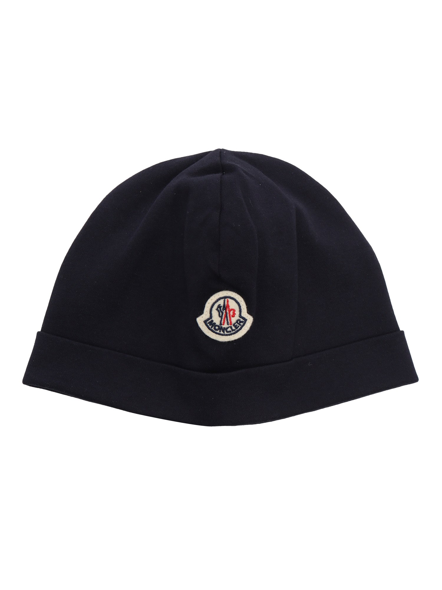 Moncler Baby Blue Hat With Logo