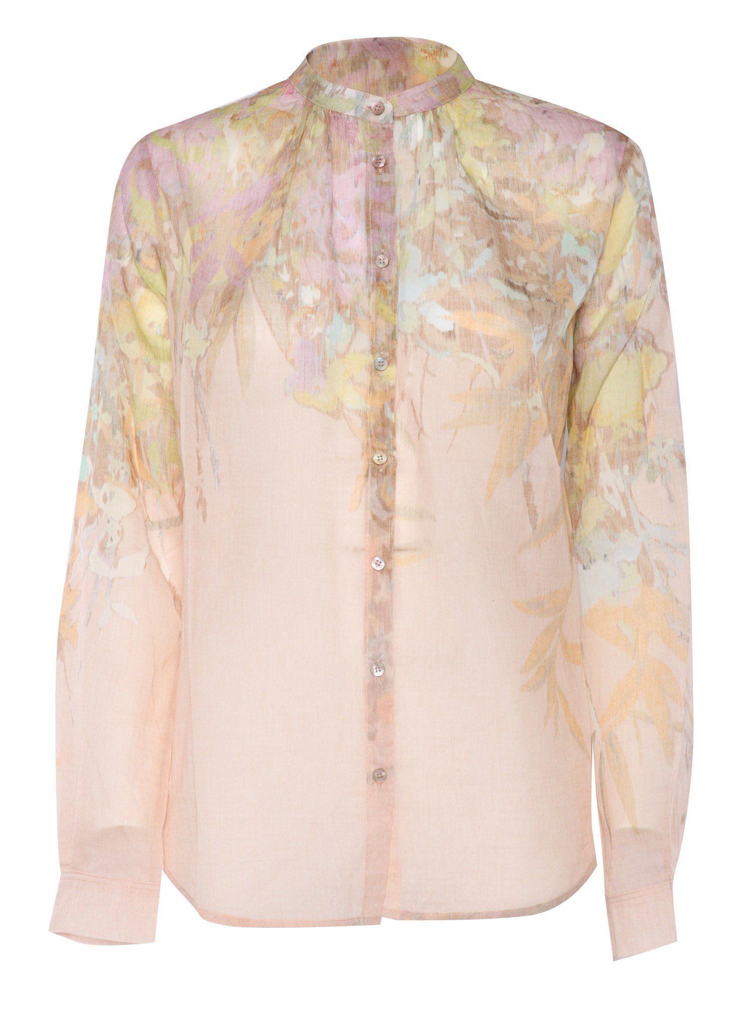 Shop Forte Forte Shirt With Prints In White