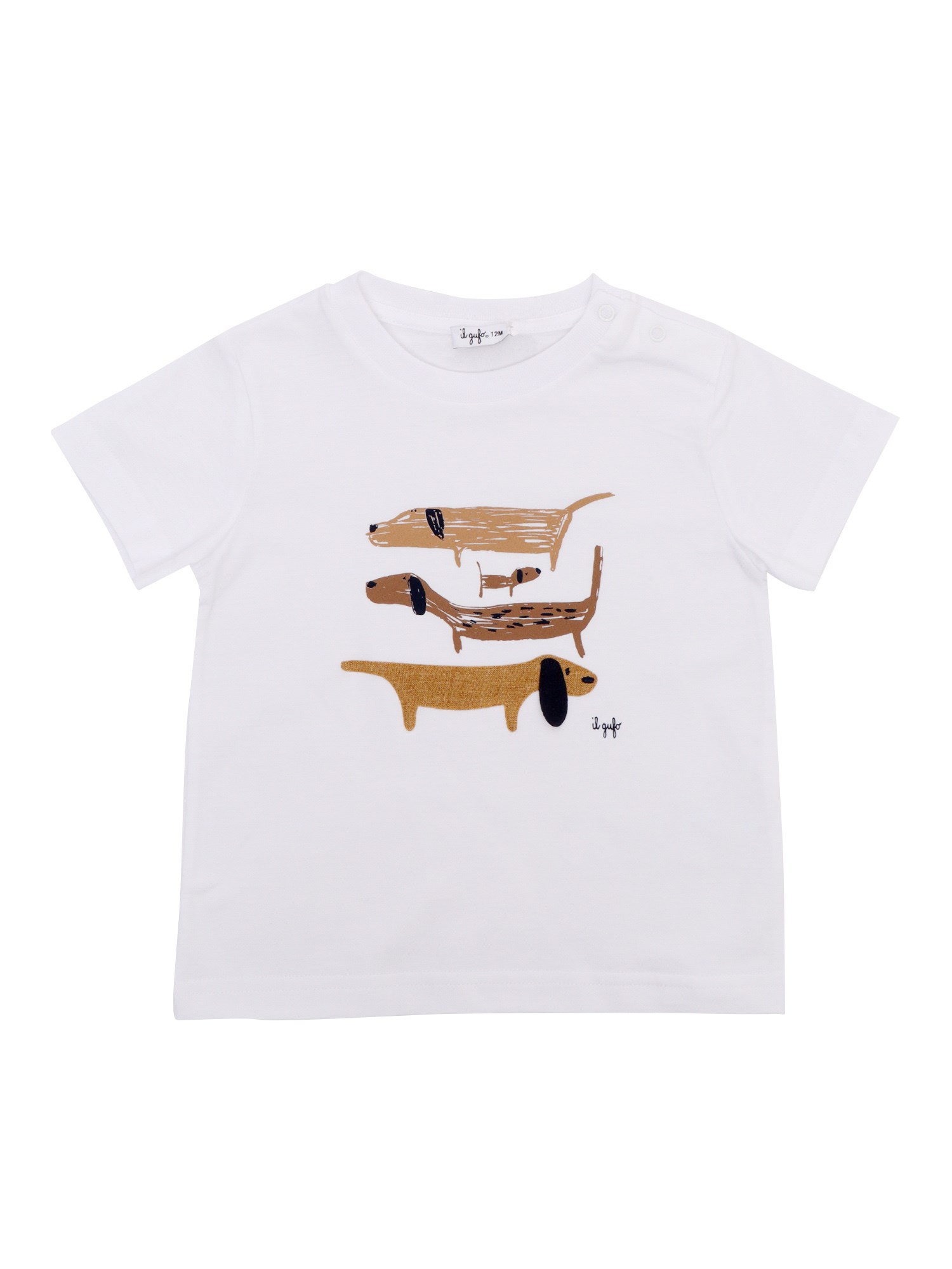 Il Gufo White T-shirt With Prints