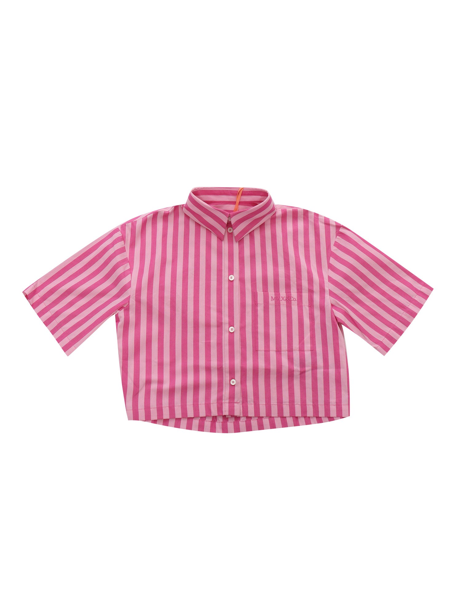 Max & Co Pink Striped Shirt