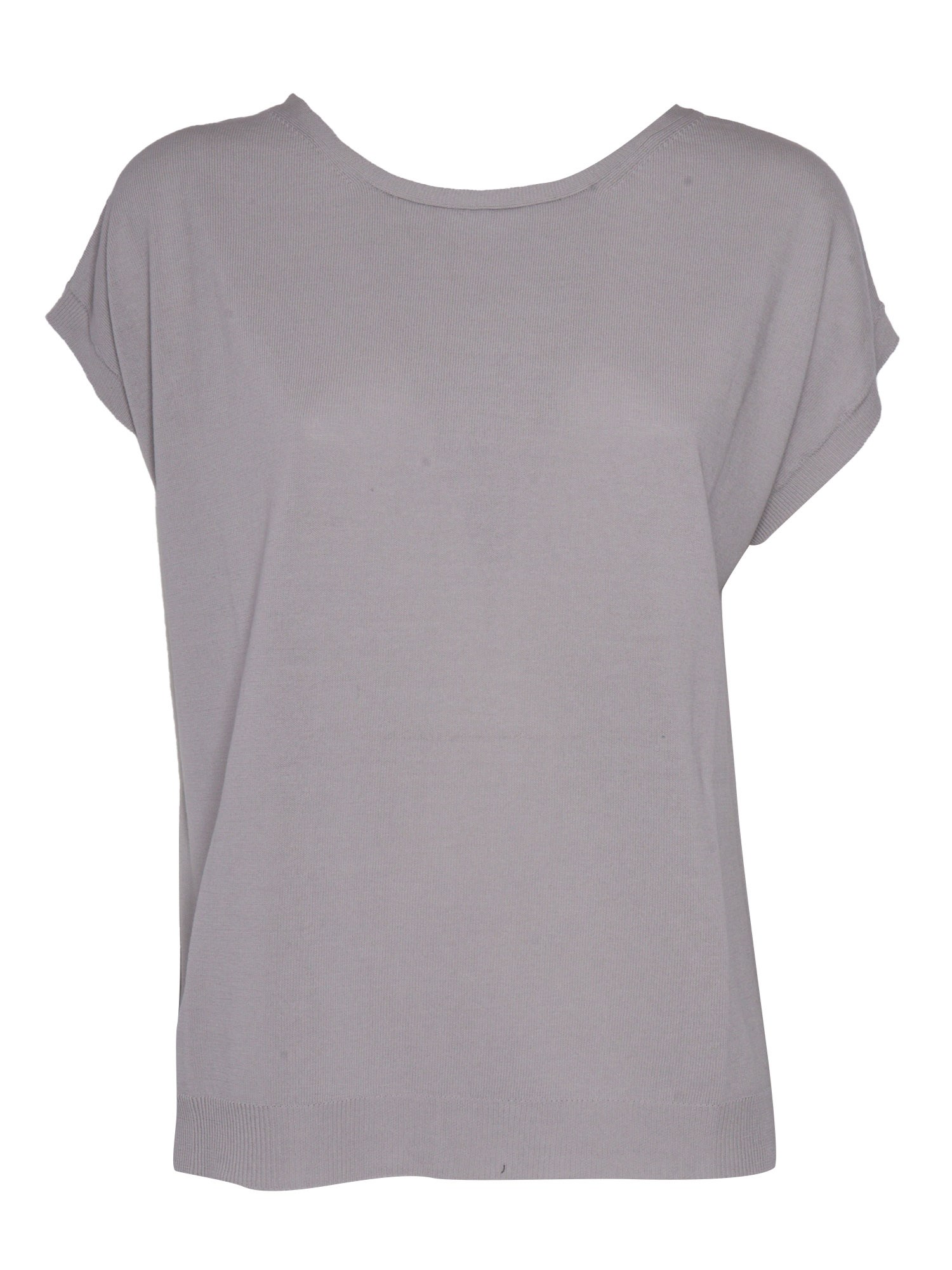 Kangra Cashmere Spencer Cropped Jumper In Grey