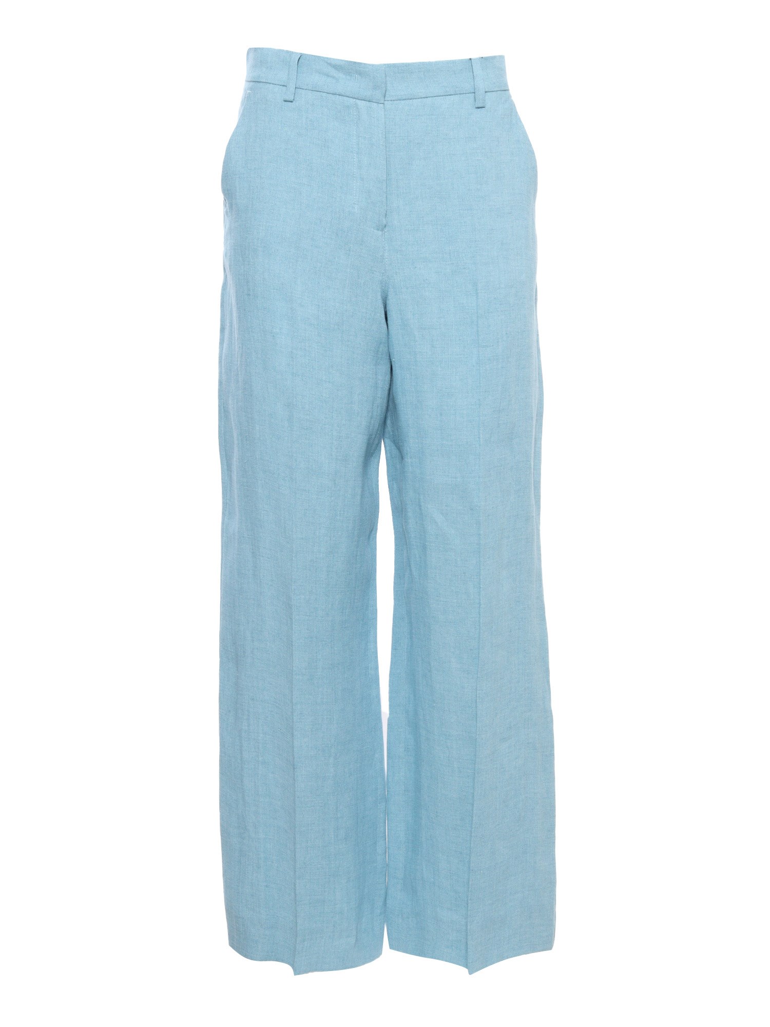 Max Mara Light Blue Malizia Trousers