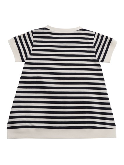 Moncler Enfant Striped t-shirt with logo
