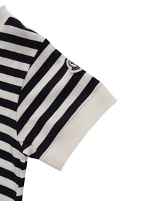 Moncler Enfant Striped t-shirt with logo