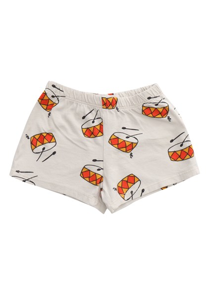 Bobo Choses Shorts bianchi con stampe