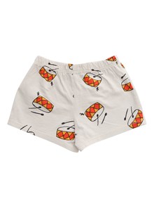 Bobo Choses White shorts with prints