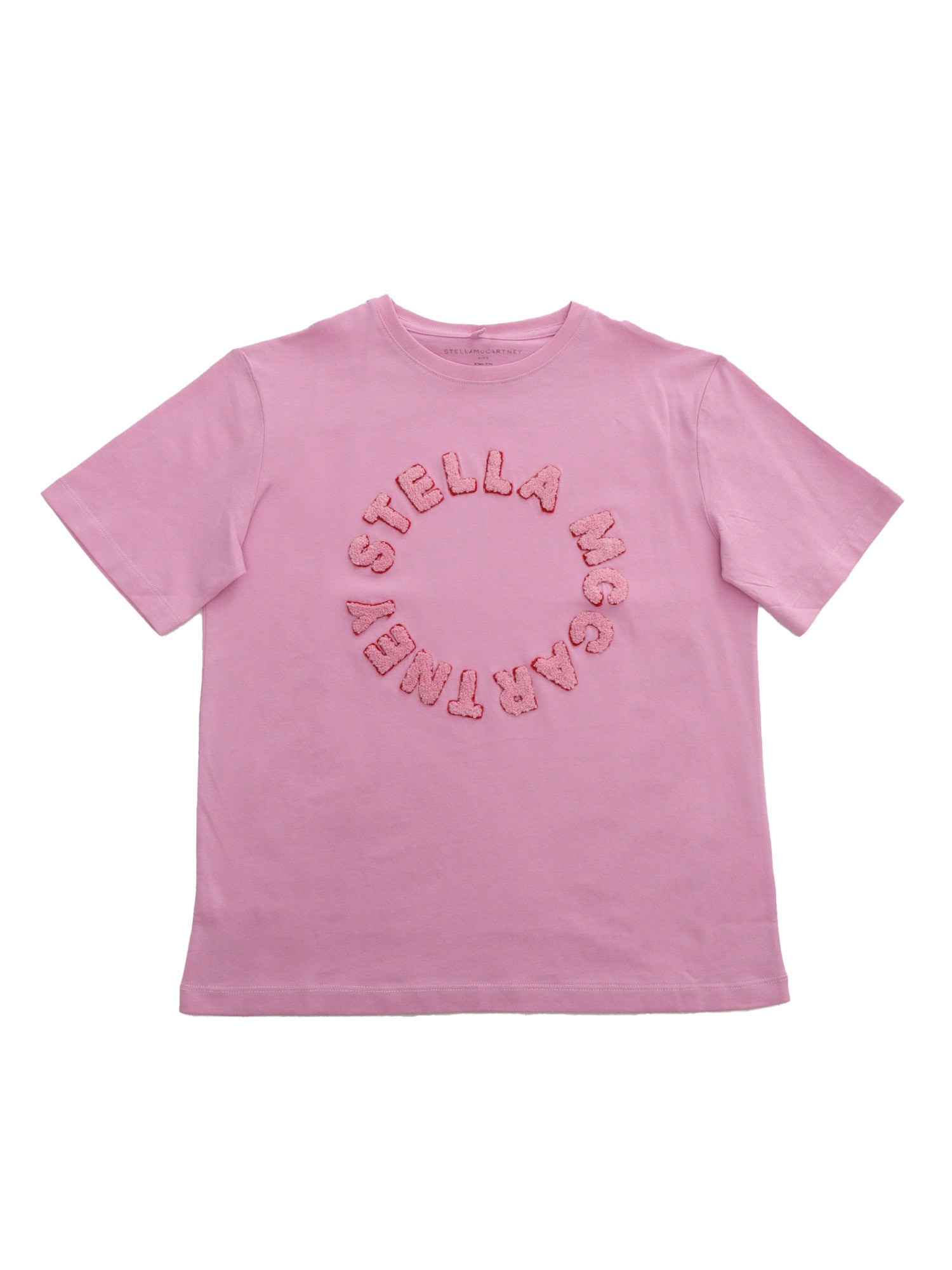 Stella Mccartney Pink T-shirt With Logo