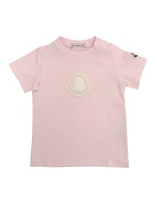 Moncler Baby Pink t-shirt with logo