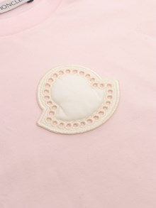 Moncler Baby Pink t-shirt with logo