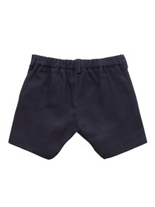 Versace Blue gabardine shorts