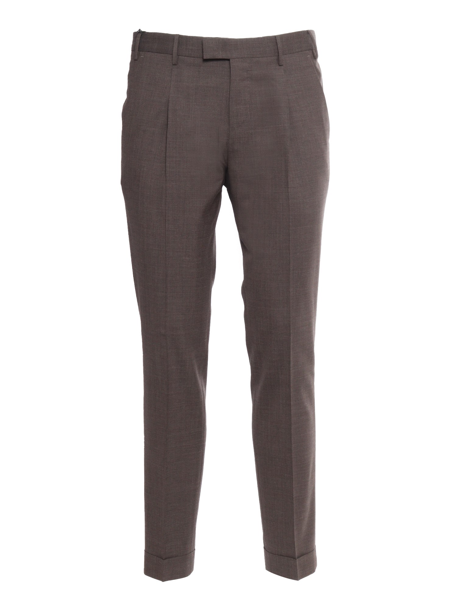 Shop Pt01 Brown Master Trousers In Multi