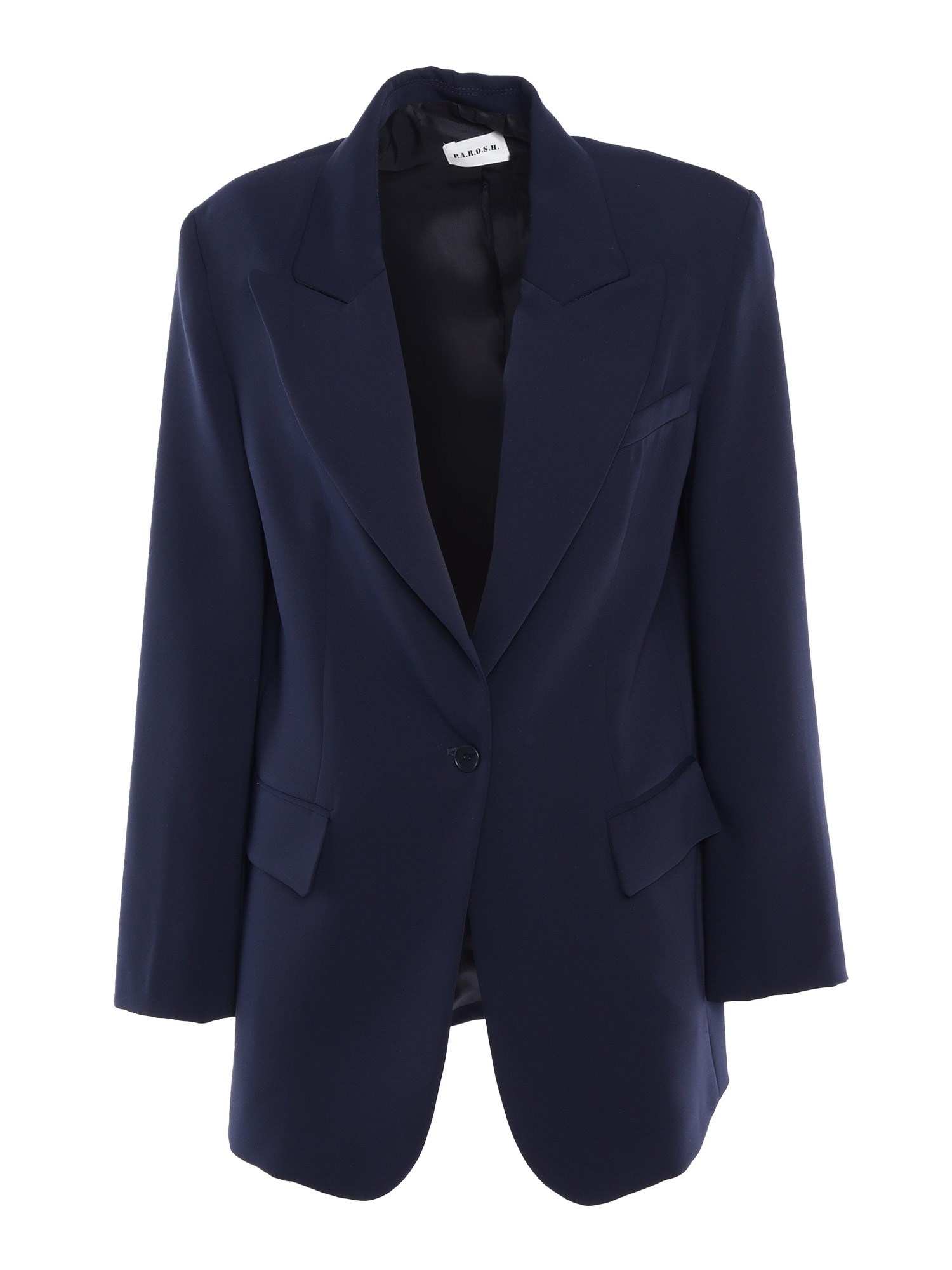 P.a.r.o.s.h Liliuxy Single-button Blazer In Blue