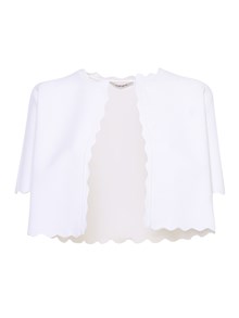 Kangra Cashmere Short white jacket