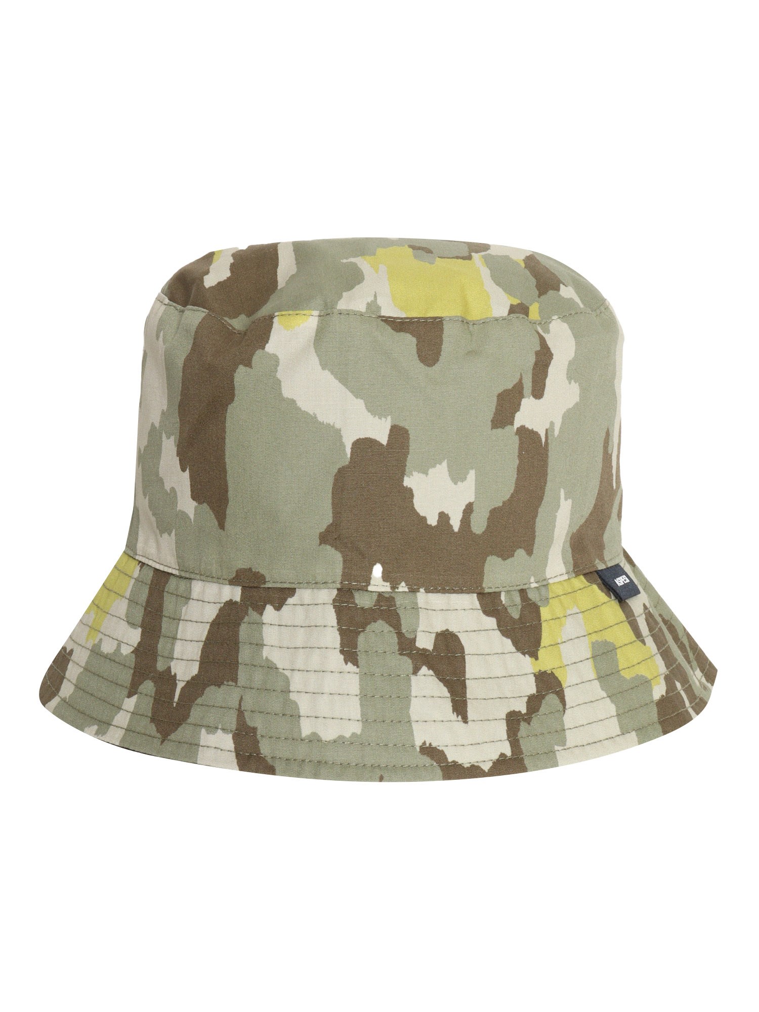 Shop Aspesi Camouflage Bucket Hat In Green
